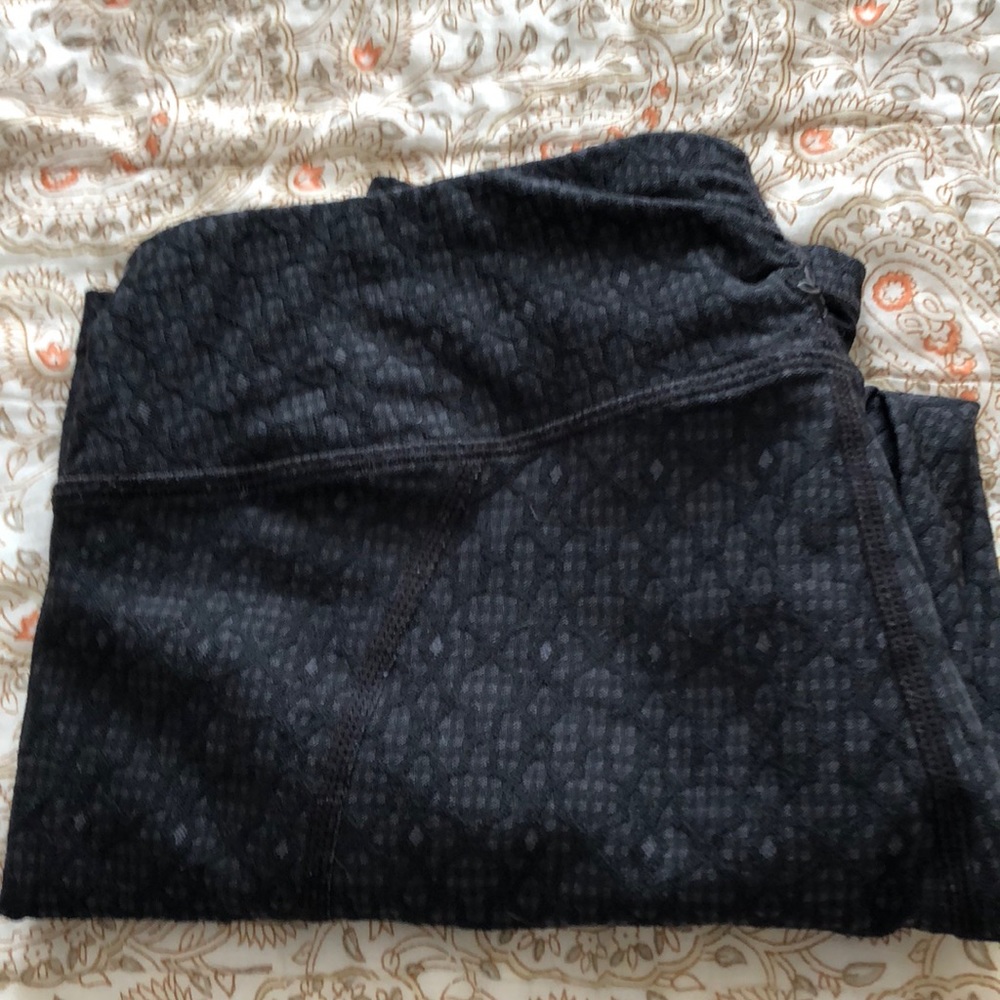 Black prana crop leggings